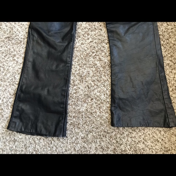 Rare East West Musical Instruments Leather Pants - Picture 5 of 12